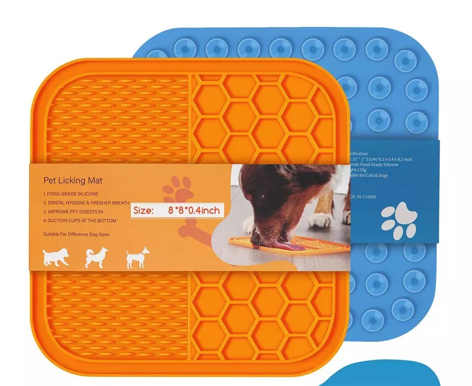 Slow Feed Dog Bowl Mat